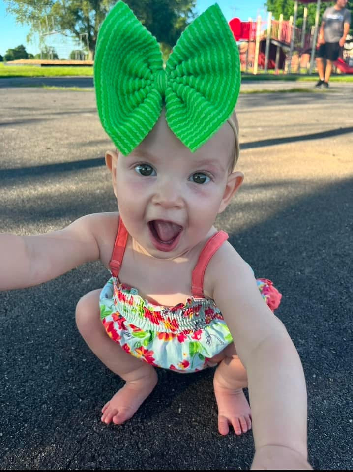 Lime Green WavyRibbed