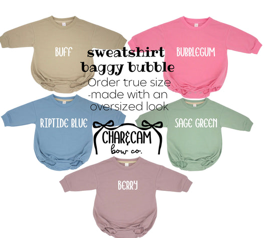 Sweatshirt Baggy Bubble