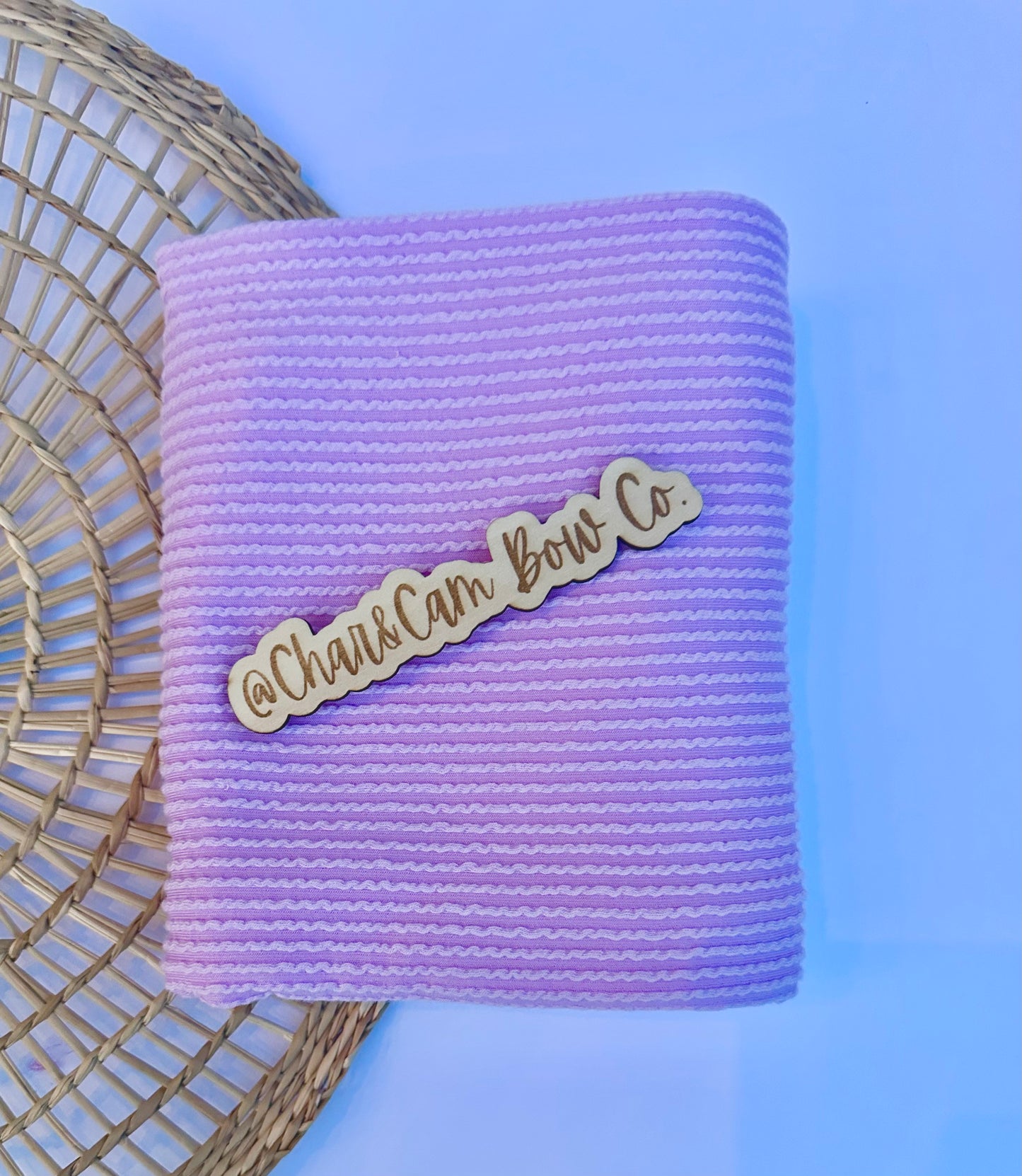 Lavender Wavy Ribbed